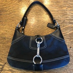 Small black Coach bag